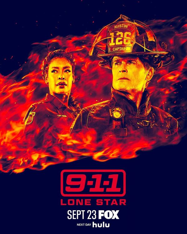 911: Одинокая звезда 2020 постер
